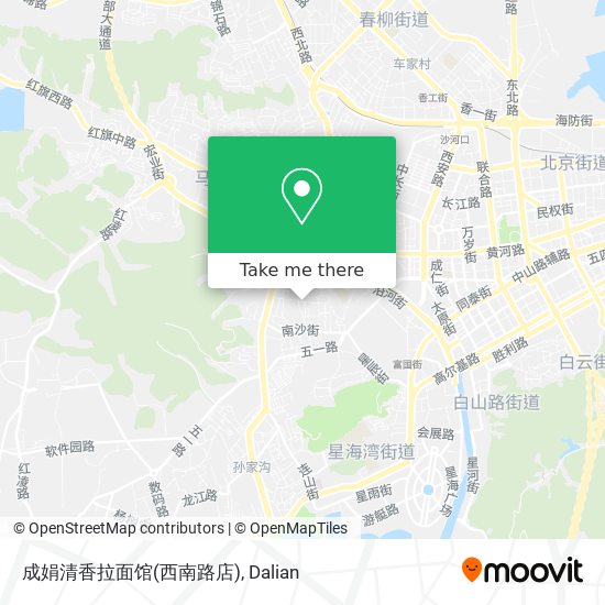 成娟清香拉面馆(西南路店) map