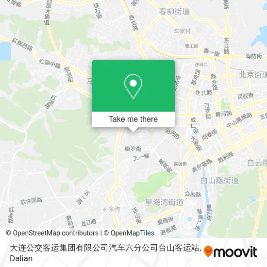 大连公交客运集团有限公司汽车六分公司台山客运站 map