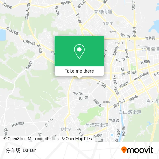 停车场 map
