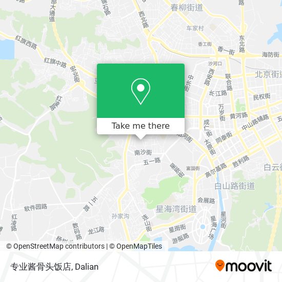 专业酱骨头饭店 map