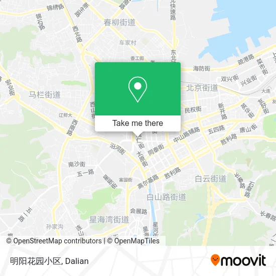 明阳花园小区 map