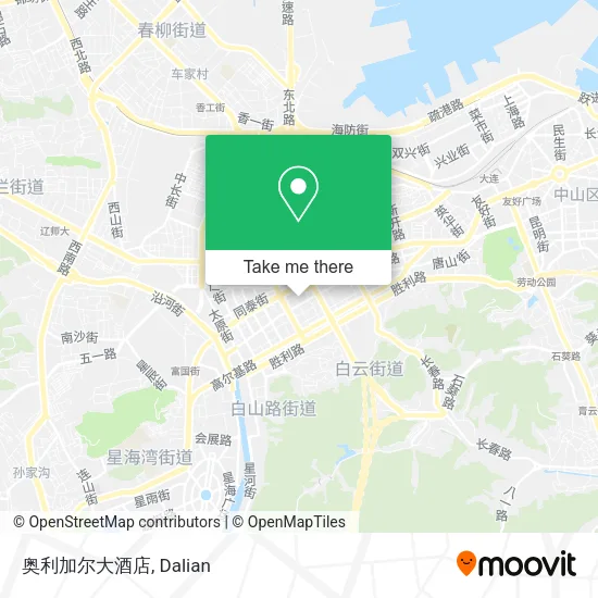 奥利加尔大酒店 map