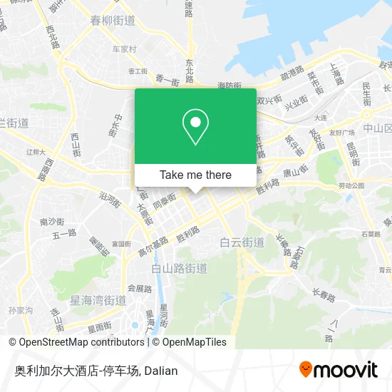奥利加尔大酒店-停车场 map