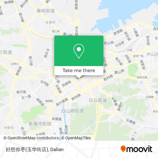 好想你枣(玉华街店) map