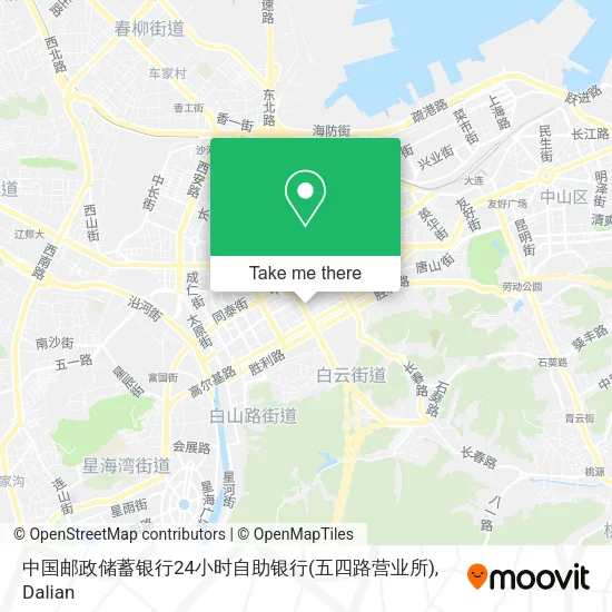 中国邮政储蓄银行24小时自助银行(五四路营业所) map