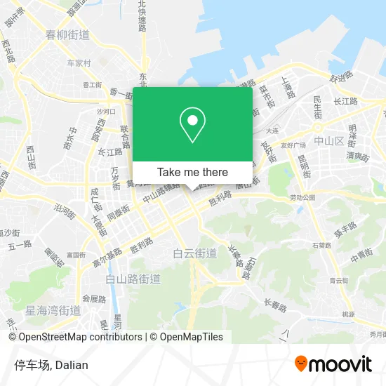 停车场 map