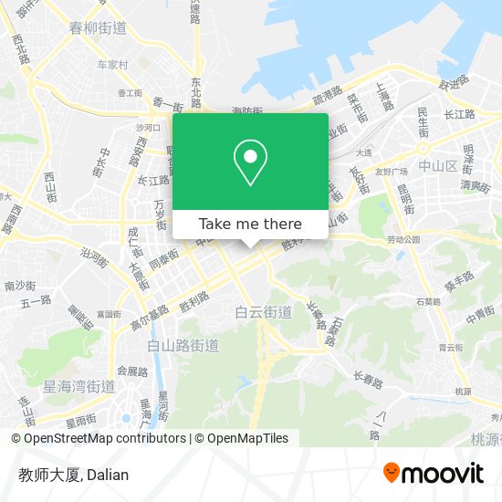 教师大厦 map