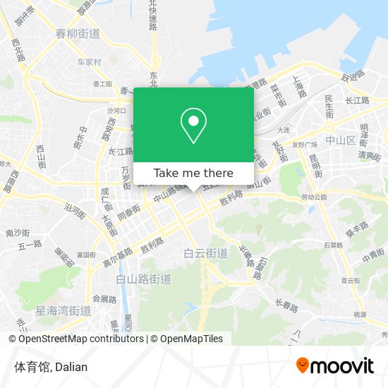 体育馆 map
