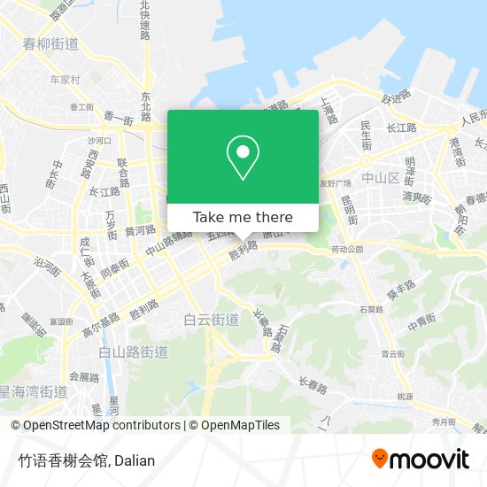 竹语香榭会馆 map