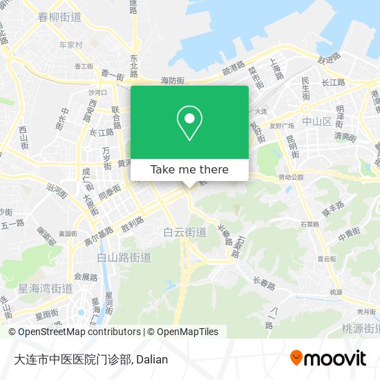 大连市中医医院门诊部 map