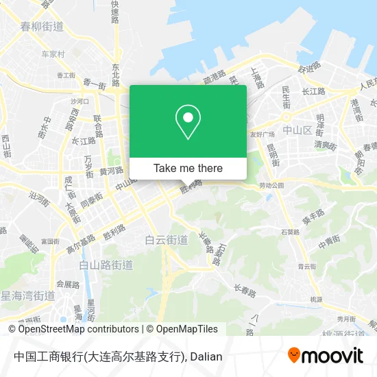 中国工商银行(大连高尔基路支行) map