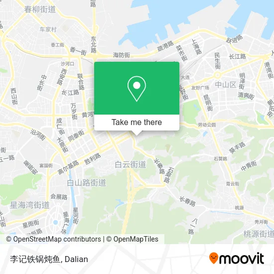 李记铁锅炖鱼 map