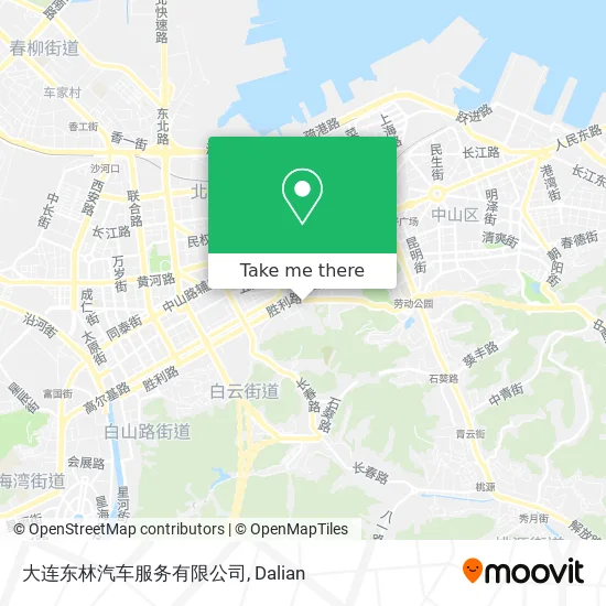 大连东林汽车服务有限公司 map