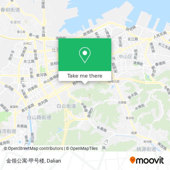 金领公寓-甲号楼 map