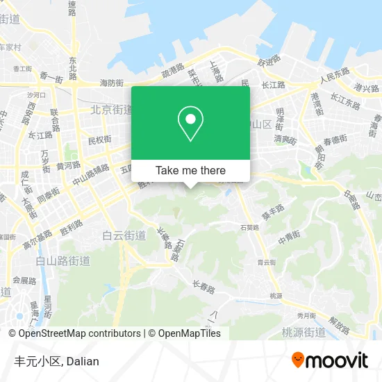 丰元小区 map
