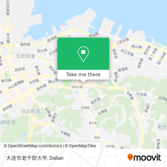 大连市老干部大学 map