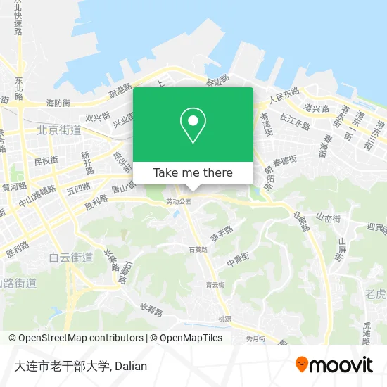 大连市老干部大学 map