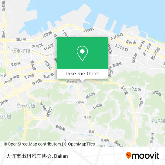 大连市出租汽车协会 map