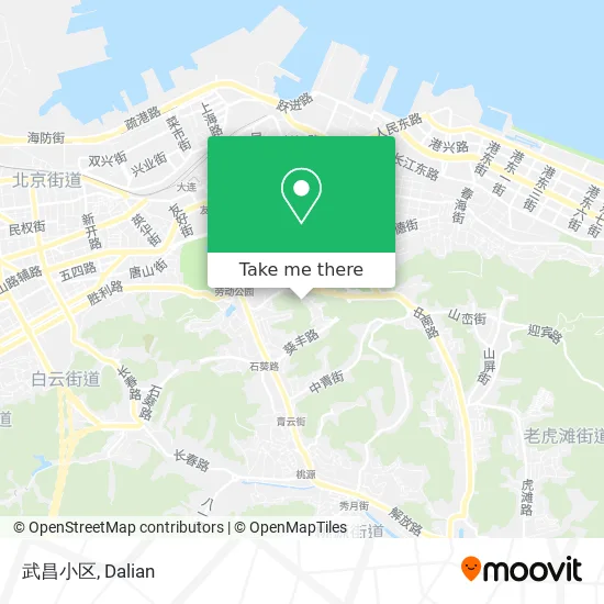 武昌小区 map