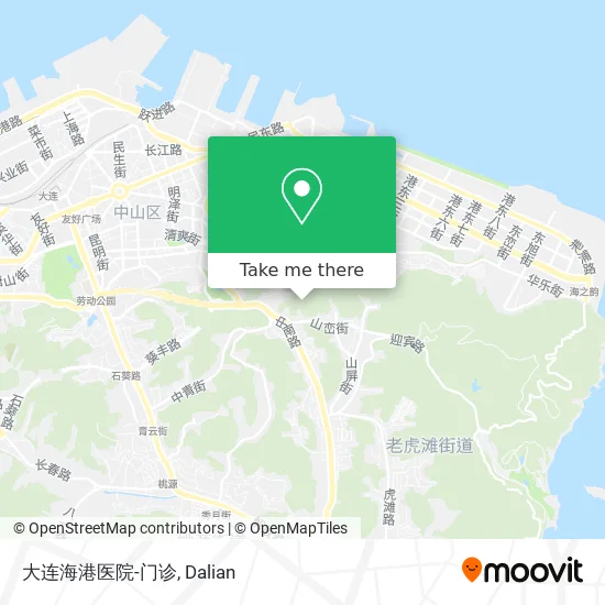 大连海港医院-门诊 map