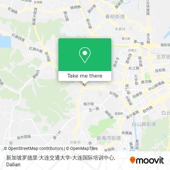 新加坡罗德里·大连交通大学-大连国际培训中心 map