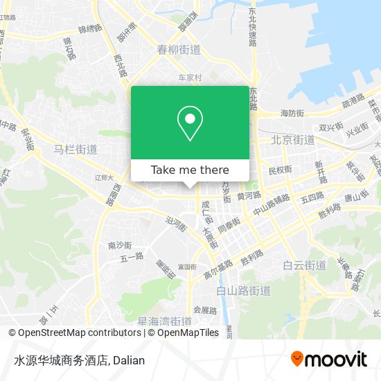 水源华城商务酒店 map