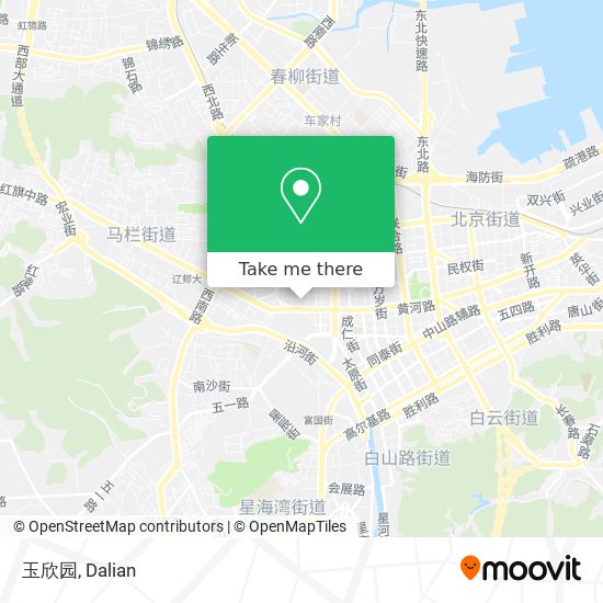 玉欣园 map