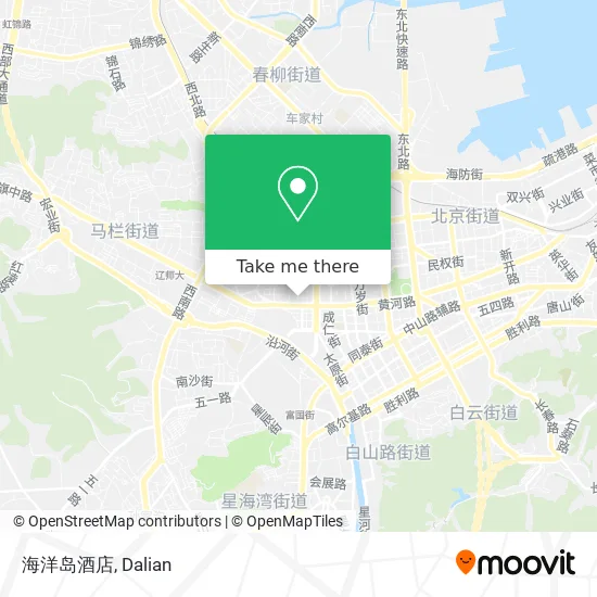 海洋岛酒店 map