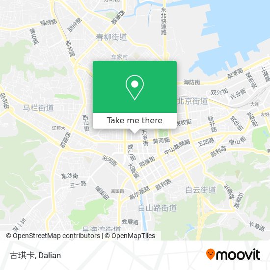 古琪卡 map