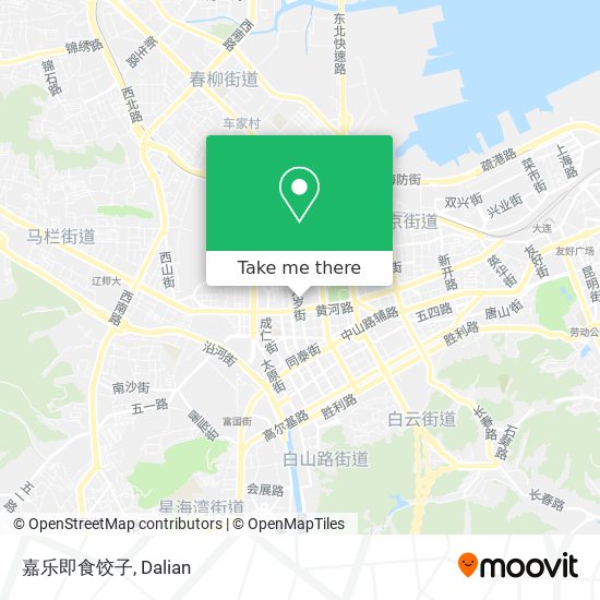 嘉乐即食饺子 map