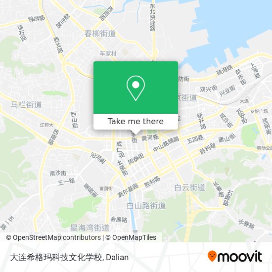 大连希格玛科技文化学校 map