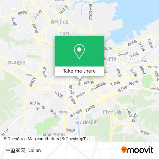 中盈家园 map
