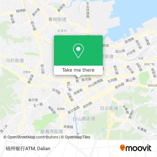 锦州银行ATM map