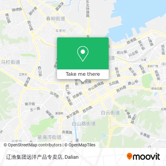 辽渔集团远洋产品专卖店 map