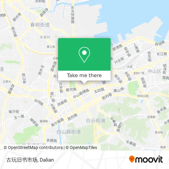 古玩旧书市场 map