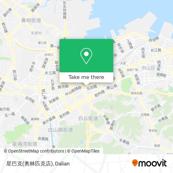 星巴克(奥林匹克店) map