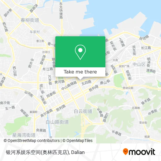 银河系娱乐空间(奥林匹克店) map