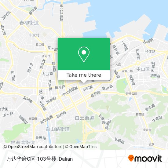 万达华府C区-103号楼 map