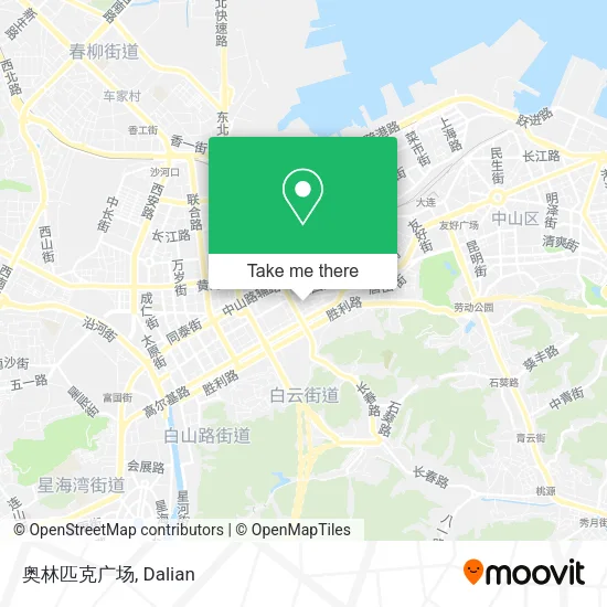 奥林匹克广场 map
