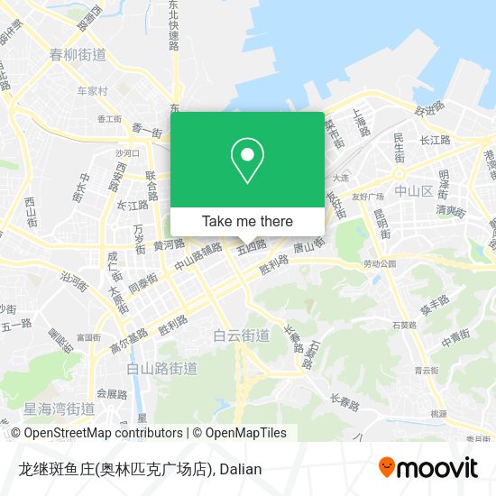 龙继斑鱼庄(奥林匹克广场店) map