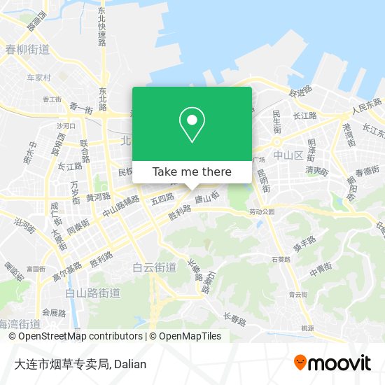 大连市烟草专卖局 map