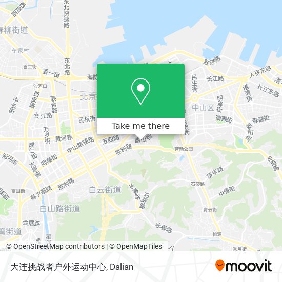 大连挑战者户外运动中心 map