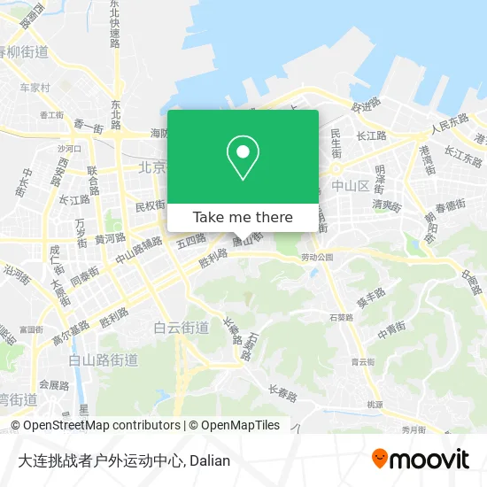 大连挑战者户外运动中心 map