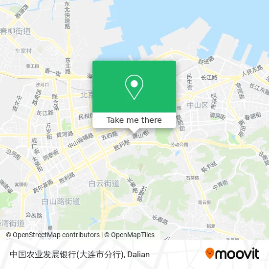 中国农业发展银行(大连市分行) map