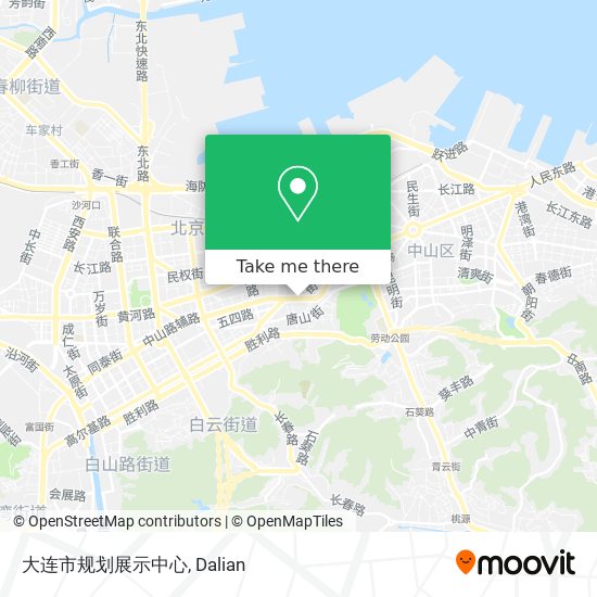 大连市规划展示中心 map