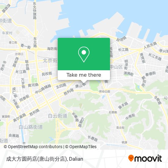 成大方圆药店(唐山街分店) map