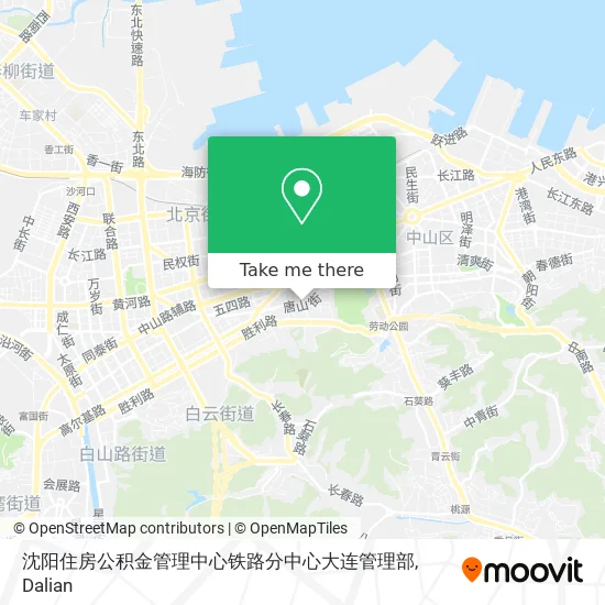 沈阳住房公积金管理中心铁路分中心大连管理部 map