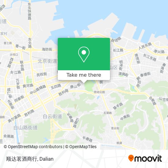 顺达茗酒商行 map