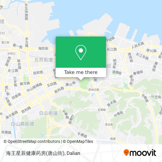海王星辰健康药房(唐山街) map