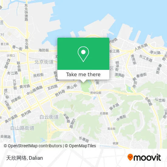 天欣网络 map